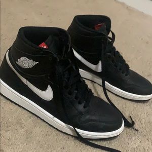 Retro Air Jordan 1 Ying Yang Black